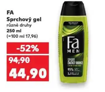 Kaufland FA Sprchový gel nabídka