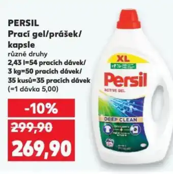 Kaufland PERSIL Prací gel/prášek/ kapsle nabídka