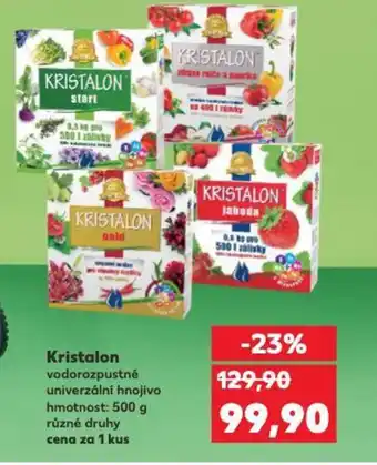 Kaufland Kristalon nabídka