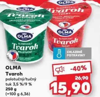 Kaufland OLMA Tvaroh nabídka