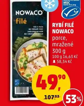 Penny Market RYBÍ FILÉ NOWACO nabídka
