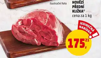 Penny Market HOVĚZÍ PŘEDNÍ KLIŽKA nabídka
