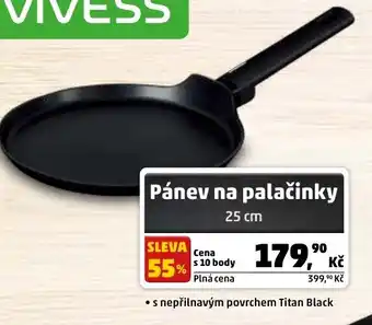 Pánev na palačinky 25 cm