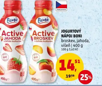 Penny Market JOGURTOVÝ NÁPOJ BONI nabídka