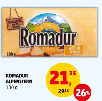 Penny Market ROMADUR ALPENSTERN 100 g nabídka