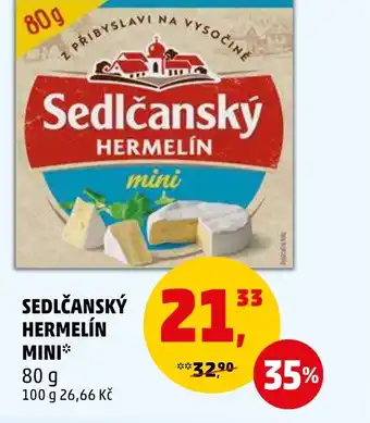 Penny Market SEDLČANSKÝ HERMELÍN MINI 80 g nabídka
