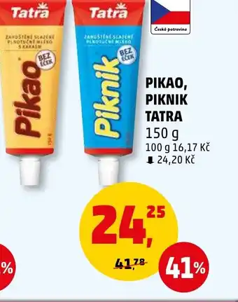 Penny Market PIKAO, PIKNIK TATRA 150 g nabídka