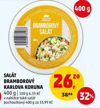 Penny Market SALÁT BRAMBOROVÝ KARLOVA KORUNA 400 g nabídka