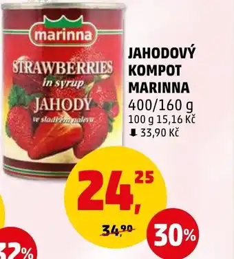 Penny Market JAHODOVÝ KOMPOT MARINNA nabídka