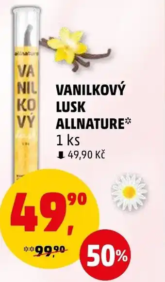 Penny Market VANILKOVÝ LUSK ALLNATURE nabídka