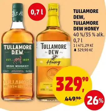 Penny Market TULLAMORE DEW, TULLAMORE DEW HONEY nabídka