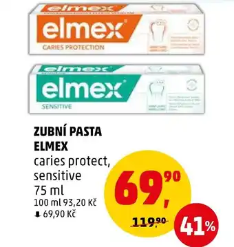 Penny Market ZUBNÍ PASTA ELMEX nabídka