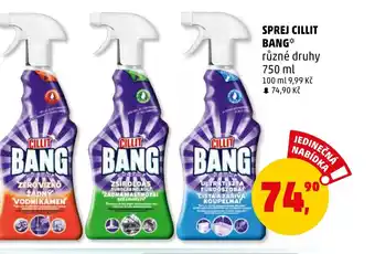 Penny Market SPREJ CILLIT BANG nabídka