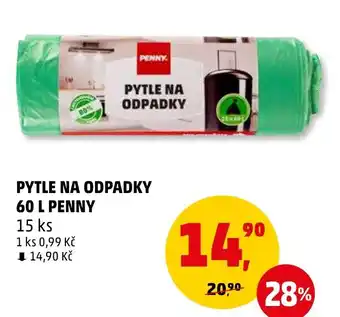 Penny Market PYTLE NA ODPADKY 60 L PENNY nabídka