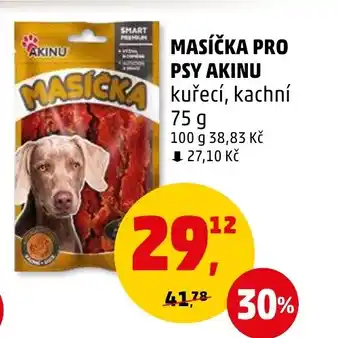 Penny Market MASÍČKA PRO PSY AKINU nabídka