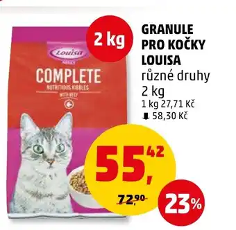 Penny Market GRANULE PRO KOČKY LOUISA nabídka