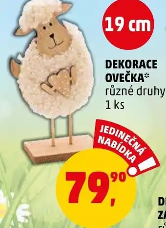DEKORACE OVEČKA