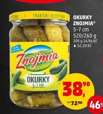 Penny Market OKURKY ZNOJMIA nabídka
