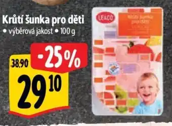 Albert Krůtí šunka pro děti nabídka