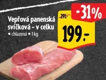Albert Vepřová panenská svíčková - v celku nabídka
