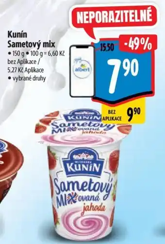 Albert Kunín Sametový mix nabídka