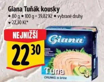Albert Giana Tuňák kousky nabídka