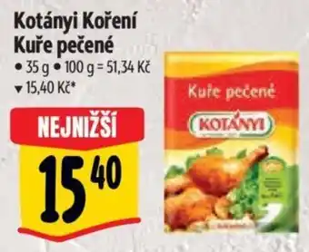 Albert Kotányi Koření Kuře pečené nabídka
