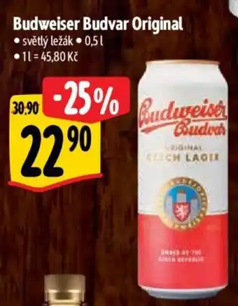 Albert Budweiser Budvar Original nabídka