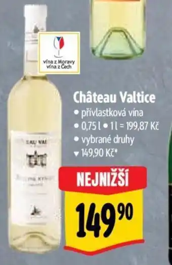 Albert Château Valtice nabídka