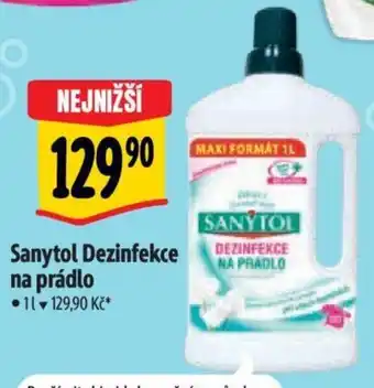 Albert Sanytol Dezinfekce na prádlo nabídka