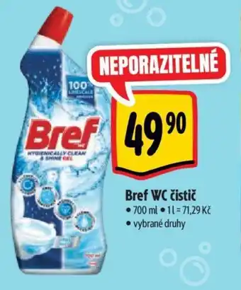 Albert Bref WC čistič nabídka