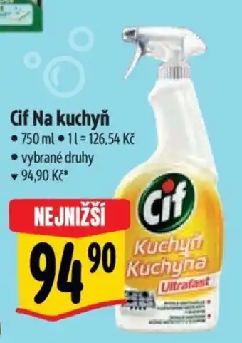 Albert Cif Na kuchyň nabídka