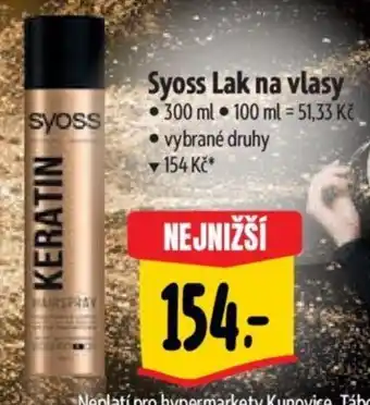Albert Syoss Lak na vlasy nabídka
