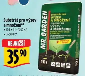 Albert Substrát pro výsev a množení nabídka