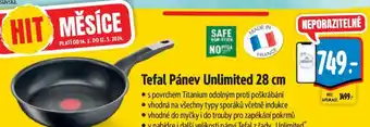 Albert Tefal Pánev Unlimited 28 cm nabídka