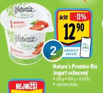 Albert Nature's Promise Bio Jogurt ochucený nabídka