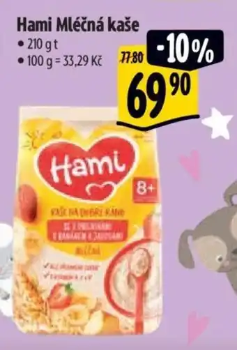 Albert Hami Mléčná kaše nabídka