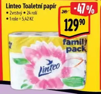 Albert Linteo Toaletní papír nabídka