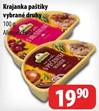 Partner Maloobchodní síť Krajanka paštiky vybrané druhy nabídka