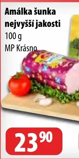 Partner Maloobchodní síť Amálka šunka nejvyšší jakosti nabídka