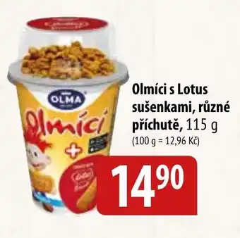 Bala Olmíci s Lotus sušenkami, různé příchutě, 115 g nabídka