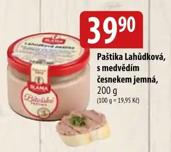 Bala Paštika Lahůdková, s medvědím česnekem jemná, 200 g nabídka