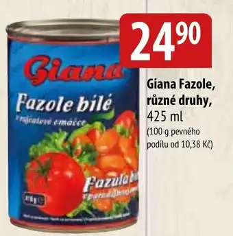 Giana Fazole, různé druhy, 425 ml
