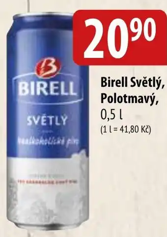 Birell Světlý, Polotmavý, 0,5 L