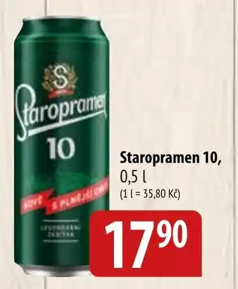Bala Staropramen 10, 0.5L nabídka