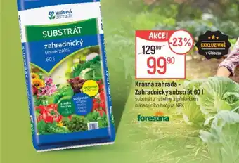 Globus Krásná zahrada - Zahradnický substrát 60 L nabídka
