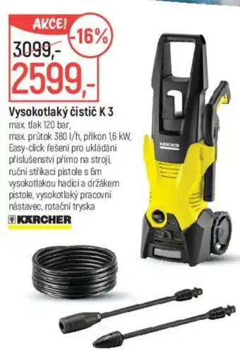 Globus Vysokotlaký čistič K 3 nabídka