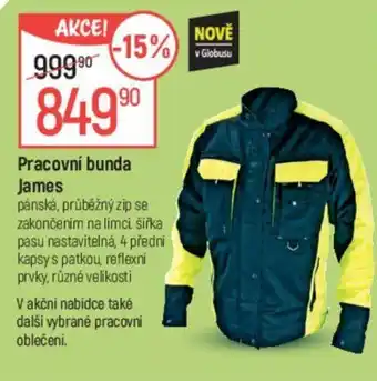 Globus Pracovní bunda James nabídka