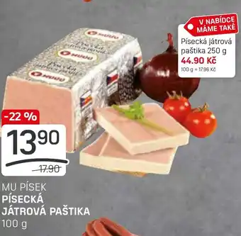 Flop MU PÍSEK PÍSECKÁ JÁTROVÁ PAŠTIKA nabídka