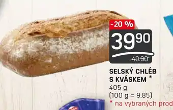 Flop SELSKÝ CHLÉB S KVÁSKEM nabídka